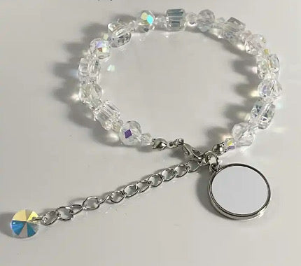 Sublimation Crystal Bracelets - 2 styles - Stand Out Embroidery and Promotions
