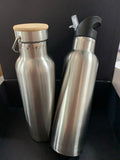 650ml Bamboo Lid Bottle with additional sipper lid