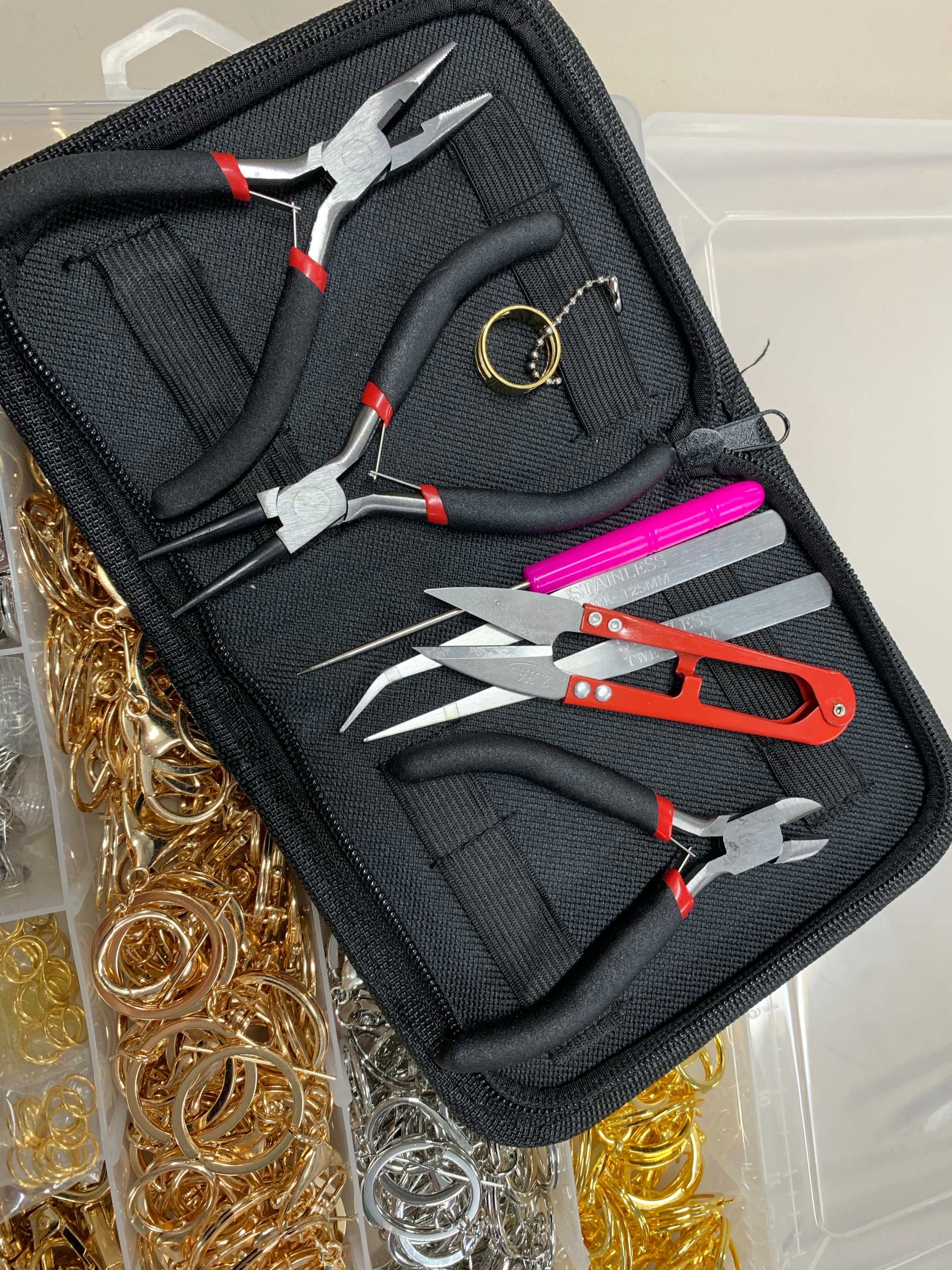 Keyring/Jewelry making Tool set - Stand Out Embroidery and Promotions