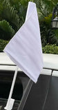 Sublimateable- Double Sided Car Flags