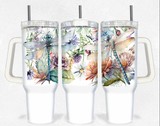 40oz Sublimation Shimmer Tumbler with Free Sublimation Print