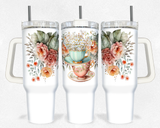 40oz Sublimation Shimmer Tumbler with Free Sublimation Print