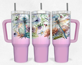 40oz Sublimation Shimmer Tumbler with Free Sublimation Print