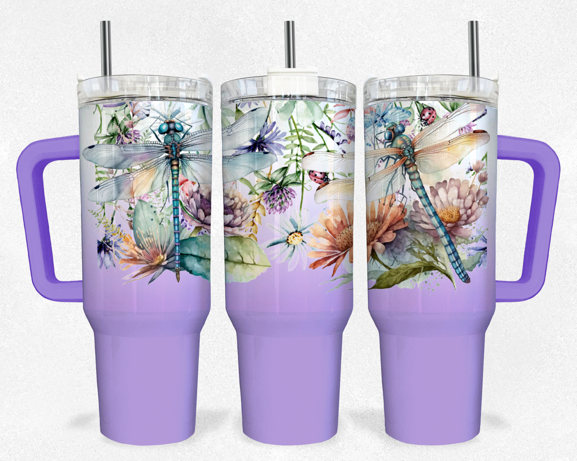 40oz Sublimation Shimmer Tumbler with Free Sublimation Print