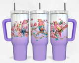 40oz Sublimation Shimmer Tumbler with Free Sublimation Print