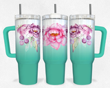 40oz Sublimation Shimmer Tumbler with Free Sublimation Print