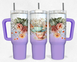 40oz Sublimation Shimmer Tumbler with Free Sublimation Print