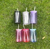 Jewel Tone Plastic Libby Tumblers