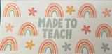 UV DTF Wraps - Teachers