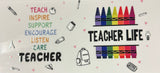 UV DTF Wraps - Teachers