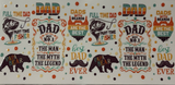 UV DTF Wraps - Dad/Father