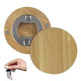 Magnetic Bamboo Bottle Opener