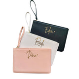 Safiano PU Leather Pouches