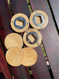 Magnetic Bamboo Bottle Opener