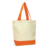 Large colourful cotton totes