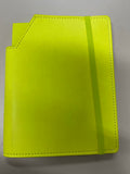A6 leatherette notebook with matching notebook